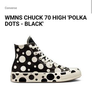 Polka dot Converse